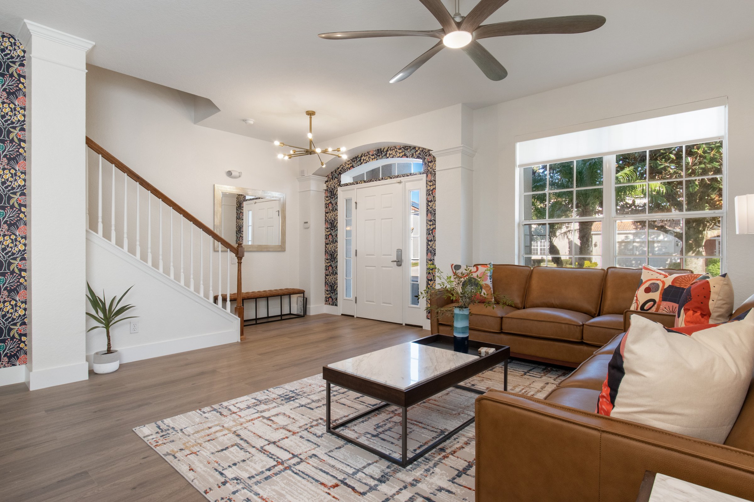 Living room sectional with room for the whole family