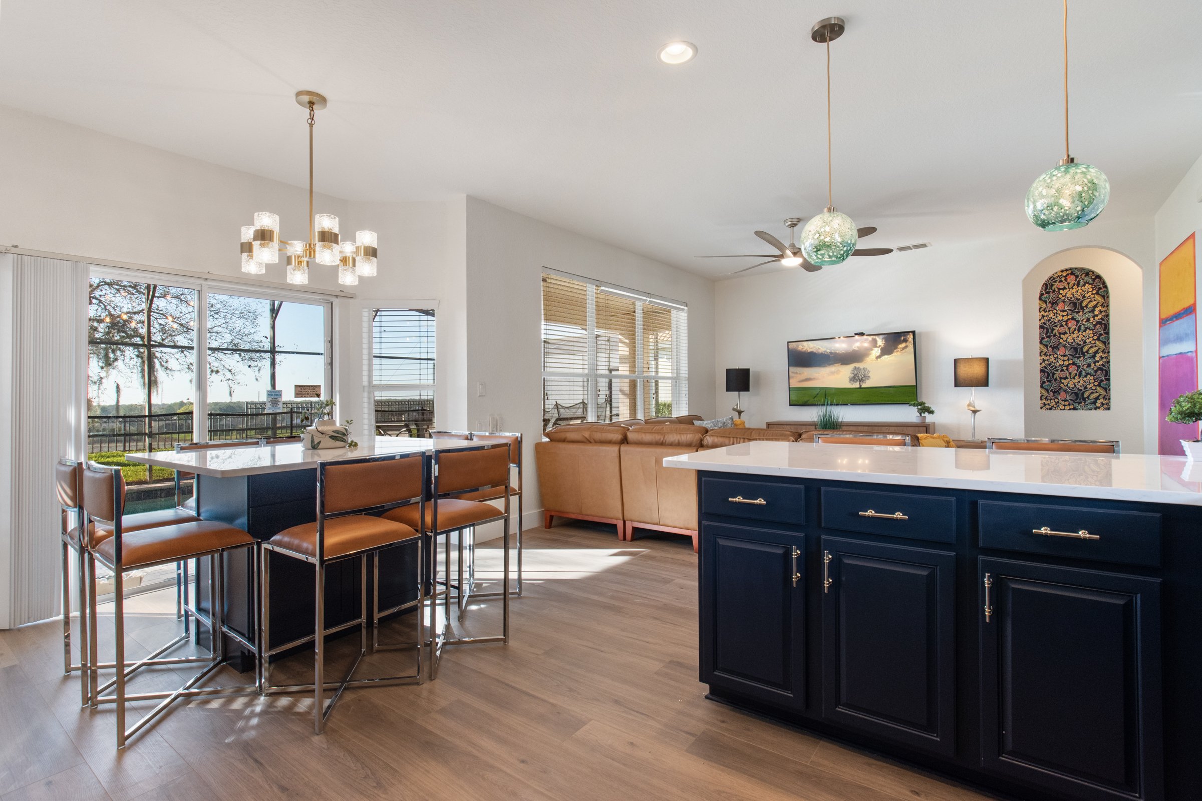 Fully equipped kitchen with double supplies for large groups