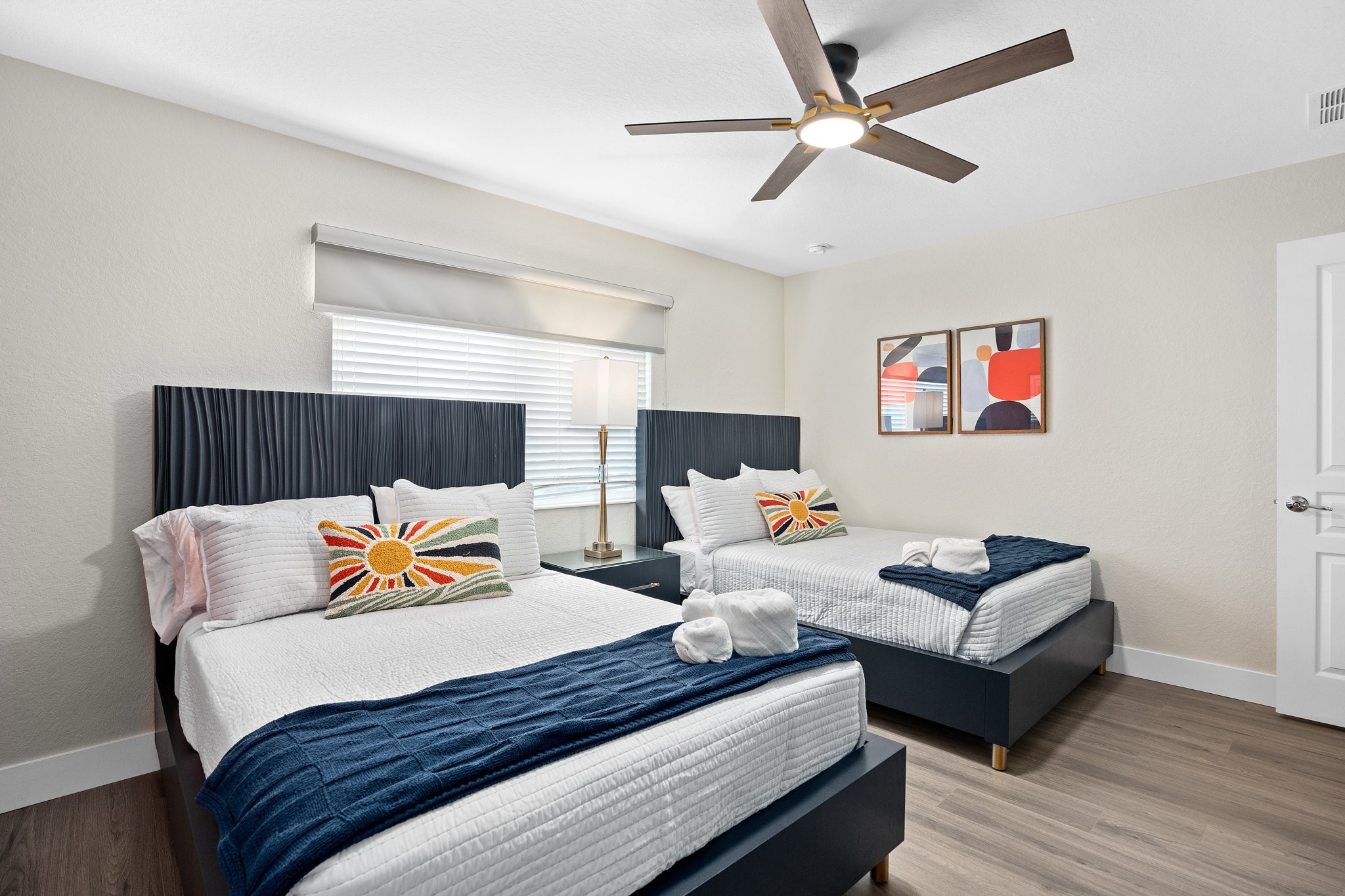 Double bedroom with shared layout