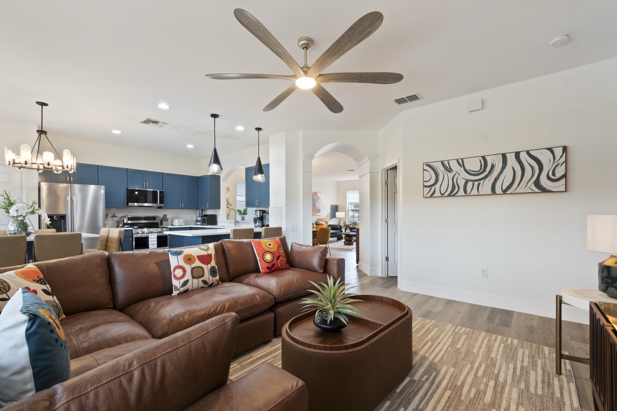 Family room seating at Time-Out Corner, Lakeside